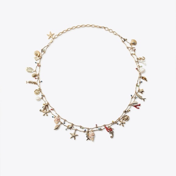 Zara Accessories - NEW Zara Double Sea Charms Belt